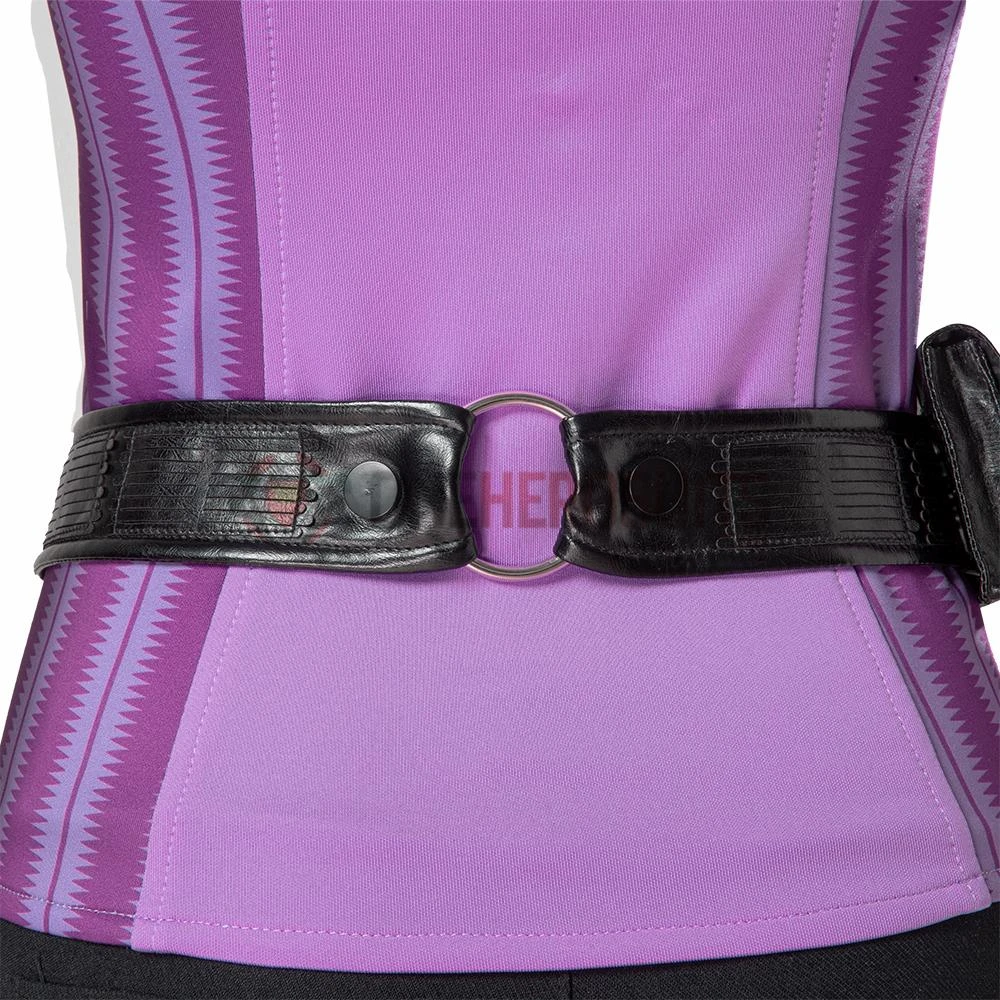 Hawkeye Cosplay Costumes Kate Bishop Purple OneHeroSuits 22 Hawkeye Cosplay Costumes Kate Bishop Purple OneHeroSuits