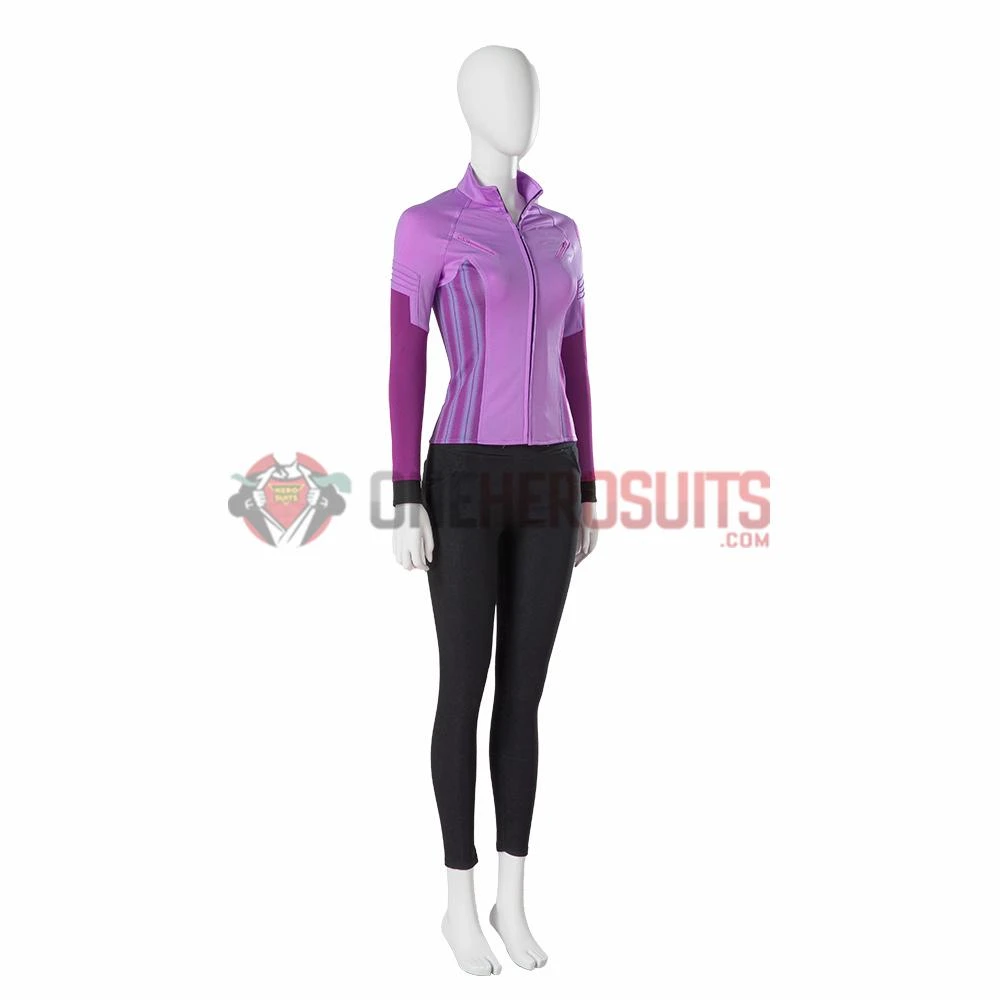 Hawkeye Cosplay Costumes Kate Bishop Purple OneHeroSuits 9 Hawkeye Cosplay Costumes Kate Bishop Purple OneHeroSuits