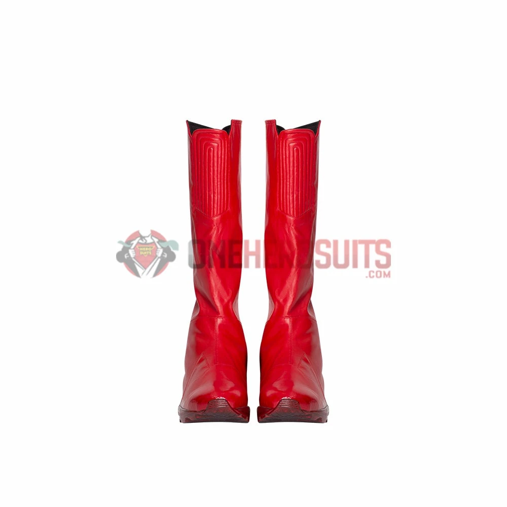 OneHeroSuits Reverse-Flash Cosplay Boots The Flash S8 Red Cosplay Shoes Costumes 8 OneHeroSuits Reverse-Flash Cosplay Boots The Flash S8 Red Cosplay Shoes Costumes