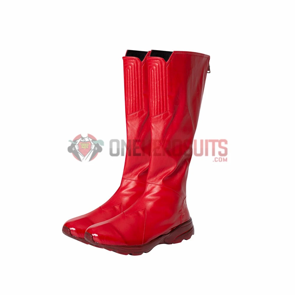 OneHeroSuits Reverse-Flash Cosplay Boots The Flash S8 Red Cosplay Shoes Costumes 6 OneHeroSuits Reverse-Flash Cosplay Boots The Flash S8 Red Cosplay Shoes Costumes