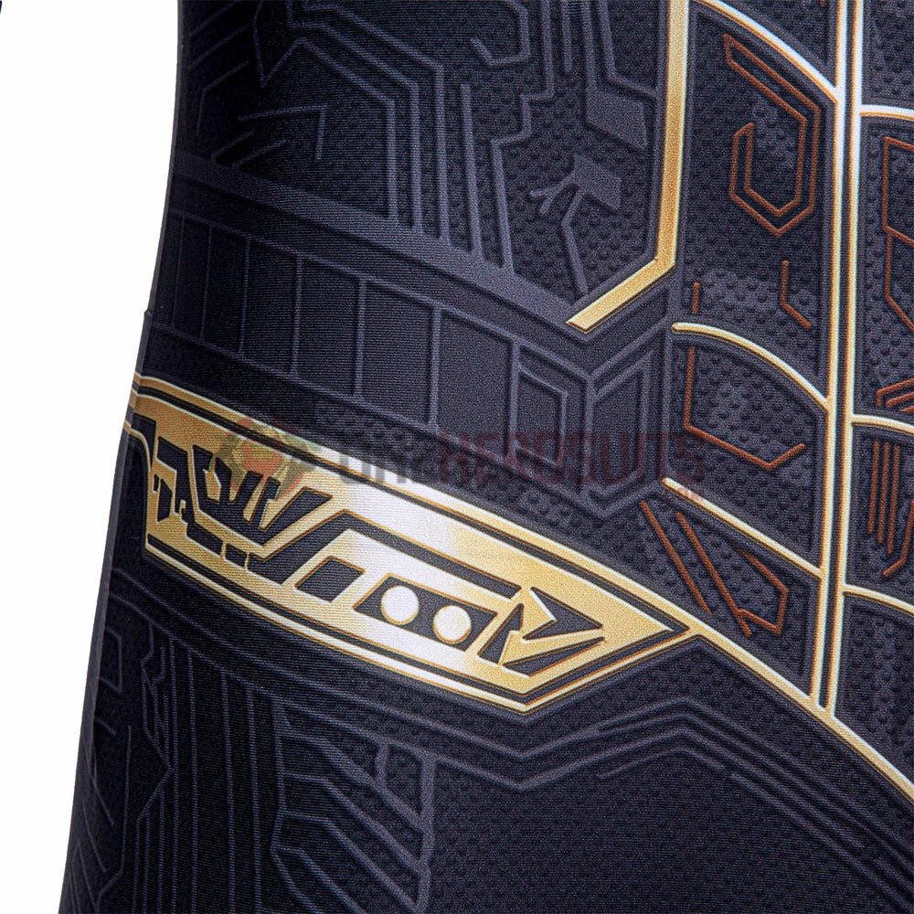 OneHeroSuits Spiderman 3 Cosplay Costumes Spiderman No Way Home Black Gold Suits 32 OneHeroSuits Spiderman 3 Cosplay Costumes Spiderman No Way Home Black Gold Suits