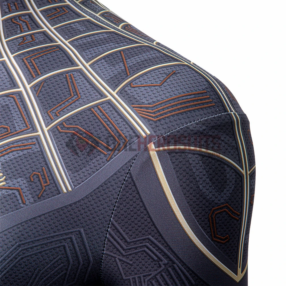 OneHeroSuits Spiderman 3 Cosplay Costumes Spiderman No Way Home Black Gold Suits 34 OneHeroSuits Spiderman 3 Cosplay Costumes Spiderman No Way Home Black Gold Suits