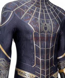 OneHeroSuits Spiderman 3 Cosplay Costumes Spiderman No Way Home Black Gold Suits 71 OneHeroSuits Spiderman 3 Cosplay Costumes Spiderman No Way Home Black Gold Suits