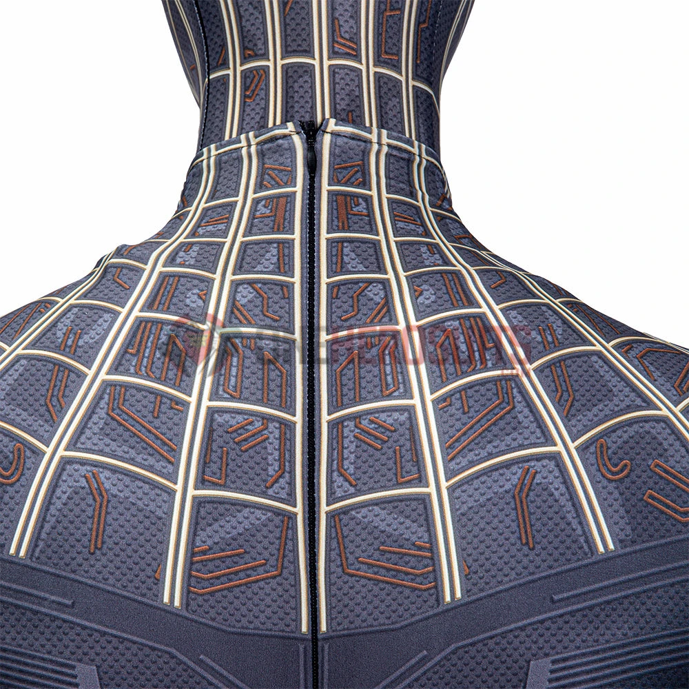 OneHeroSuits Spiderman 3 Cosplay Costumes Spiderman No Way Home Black Gold Suits 21 OneHeroSuits Spiderman 3 Cosplay Costumes Spiderman No Way Home Black Gold Suits