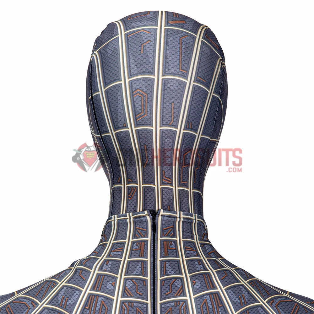 OneHeroSuits Spiderman 3 Cosplay Costumes Spiderman No Way Home Black Gold Suits 17 OneHeroSuits Spiderman 3 Cosplay Costumes Spiderman No Way Home Black Gold Suits