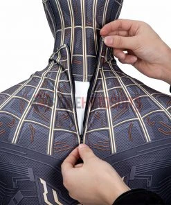 OneHeroSuits Spiderman 3 Cosplay Costumes Spiderman No Way Home Black Gold Suits 58 OneHeroSuits Spiderman 3 Cosplay Costumes Spiderman No Way Home Black Gold Suits