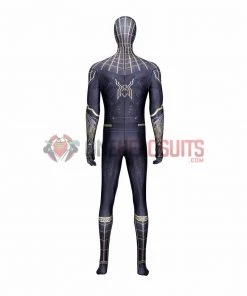OneHeroSuits Spiderman 3 Cosplay Costumes Spiderman No Way Home Black Gold Suits 44 OneHeroSuits Spiderman 3 Cosplay Costumes Spiderman No Way Home Black Gold Suits
