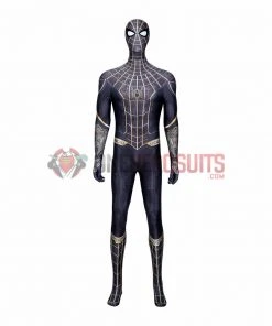 OneHeroSuits Spiderman 3 Cosplay Costumes Spiderman No Way Home Black Gold Suits 45 OneHeroSuits Spiderman 3 Cosplay Costumes Spiderman No Way Home Black Gold Suits