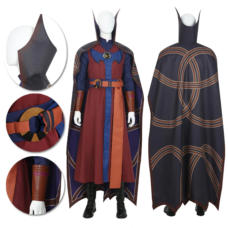 OneHeroSuits Dark Doctor Strange Cosplay Costumes What If Cosplay Suits 3 OneHeroSuits Dark Doctor Strange Cosplay Costumes What If Cosplay Suits