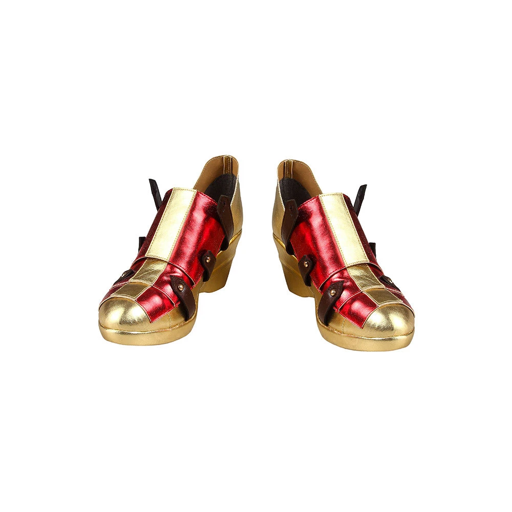 OneHeroSuits Diana Prince Cosplay Boots Wonder Woman 1984 Red Cosplay Shoes Costumes