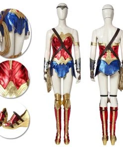 OneHeroSuits Diana Prince Cosplay Costumes Wonder Woman 1984 Red Cosplay Suit
