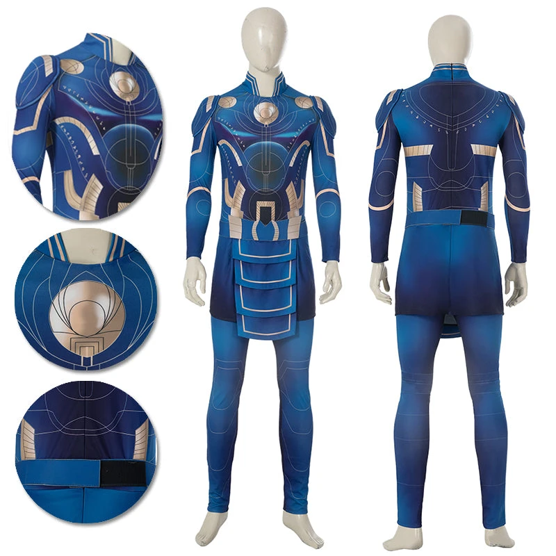 OneHeroSuits Eternals Cosplay Costumes Ikaris Blue Suits 3 OneHeroSuits Eternals Cosplay Costumes Ikaris Blue Suits