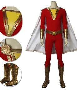OneHeroSuits Family Superheroes Shazam Cospaly Costume Shazam Cosplay Suit Costumes