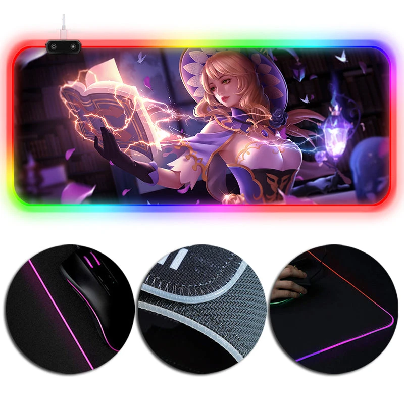 OneHeroSuits Genshin Impact Mouse Pad Mona Creative RGB Full Desktop Mouse Pad 3 OneHeroSuits Genshin Impact Mouse Pad Mona Creative RGB Full Desktop Mouse Pad