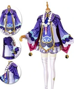 Genshin Impact Qiqi Cosplay Costume OneHeroSuits Costumes