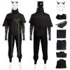 OneHeroSuits Ghostwire Tokyo Cosplay Costumes Hannya Black Suits