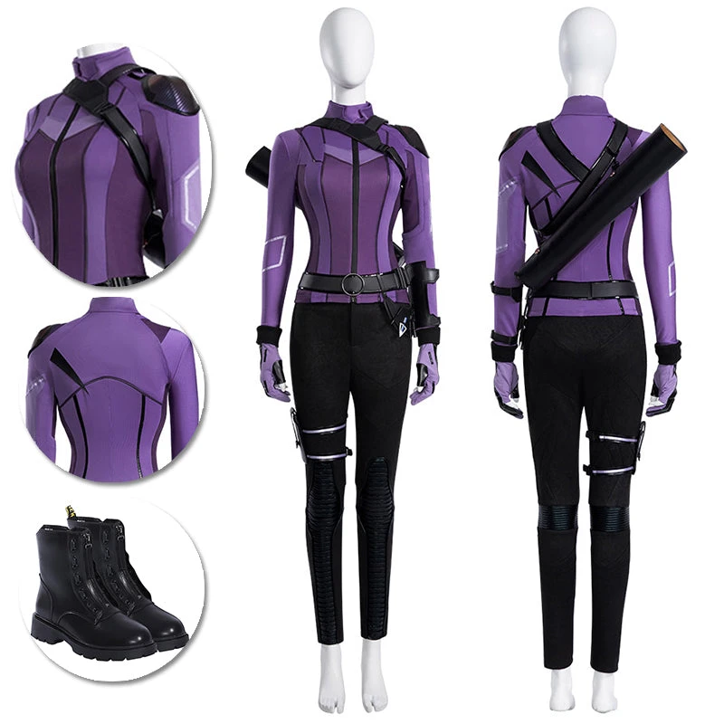 OneHeroSuits Hawkeye Cosplay Costumes Kate Bishop Top Level Suit 3 OneHeroSuits Hawkeye Cosplay Costumes Kate Bishop Top Level Suit