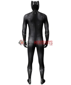 OneHeroSuits Expert-level Cosplay Bodysuit & Zentai Black Panther Cosplay Suit Spandex Black Panther Costume Detail Printed