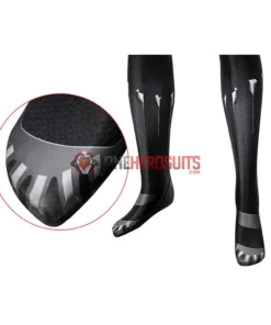 OneHeroSuits Expert-level Cosplay Bodysuit & Zentai Black Panther Cosplay Suit Spandex Black Panther Costume Detail Printed