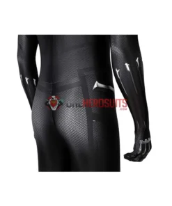 OneHeroSuits Expert-level Cosplay Bodysuit & Zentai Black Panther Cosplay Suit Spandex Black Panther Costume Detail Printed