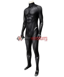 OneHeroSuits Expert-level Cosplay Bodysuit & Zentai Black Panther Cosplay Suit Spandex Black Panther Costume Detail Printed