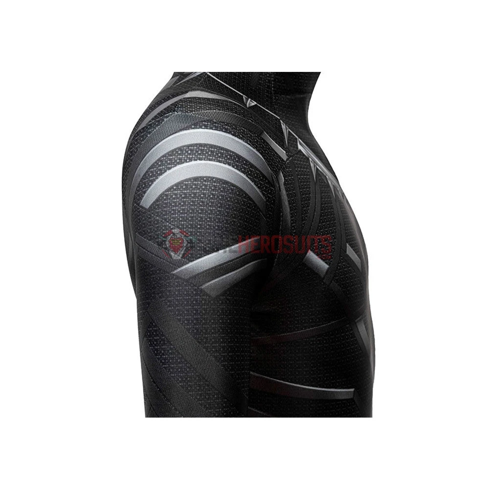 OneHeroSuits Gift For Boys Black Panther Cosplay Suit HQ Printed Costumes Expert-level Cosplay Bodysuit & Zentai 16 OneHeroSuits Gift For Boys Black Panther Cosplay Suit HQ Printed Costumes Expert-level Cosplay Bodysuit & Zentai