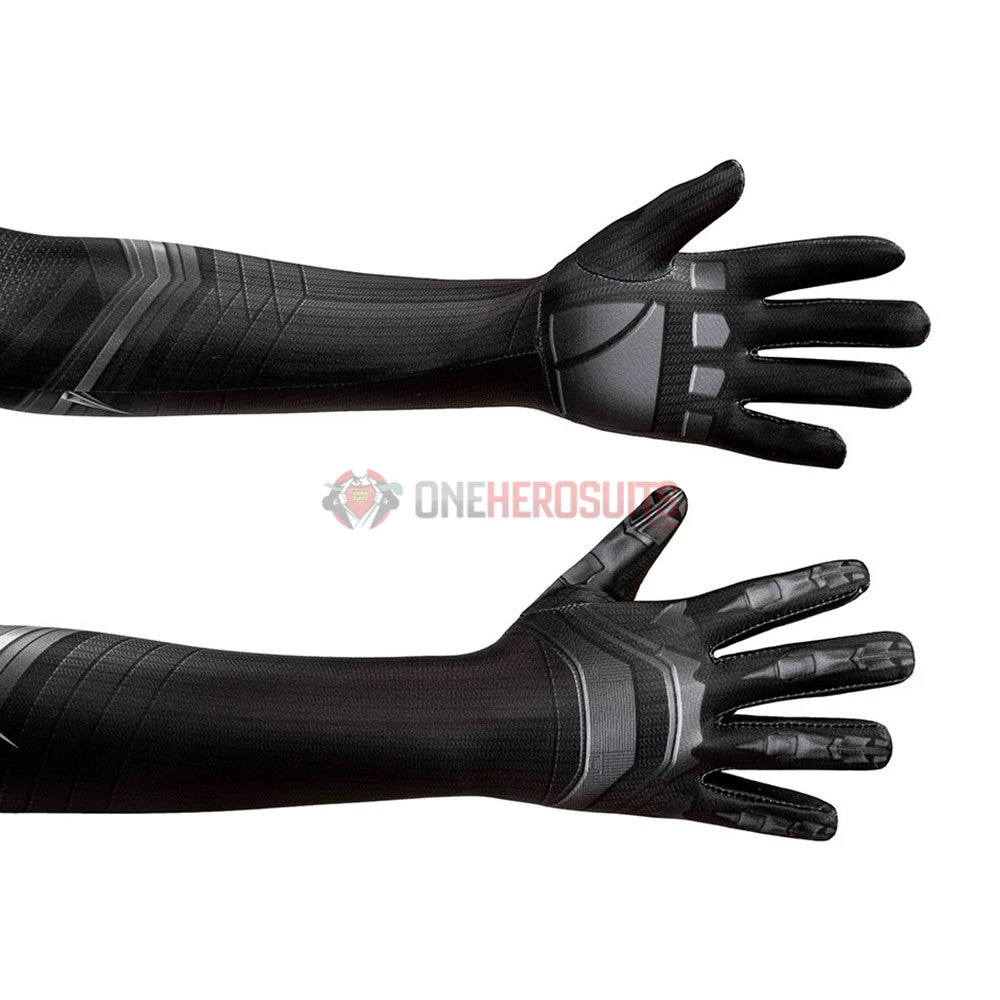OneHeroSuits Gift For Boys Black Panther Cosplay Suit HQ Printed Costumes Expert-level Cosplay Bodysuit & Zentai 18 OneHeroSuits Gift For Boys Black Panther Cosplay Suit HQ Printed Costumes Expert-level Cosplay Bodysuit & Zentai