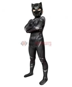 OneHeroSuits Gift For Boys Black Panther Cosplay Suit HQ Printed Costumes Expert-level Cosplay Bodysuit & Zentai 23 OneHeroSuits Gift For Boys Black Panther Cosplay Suit HQ Printed Costumes Expert-level Cosplay Bodysuit & Zentai