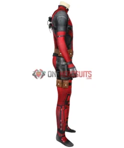 OneHeroSuits Deadpool Suit 3D Printed Spandex Deadpool Red Cosplay Costume Expert-level Cosplay Bodysuit & Zentai