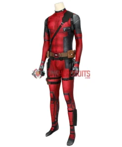 OneHeroSuits Deadpool Suit 3D Printed Spandex Deadpool Red Cosplay Costume Expert-level Cosplay Bodysuit & Zentai