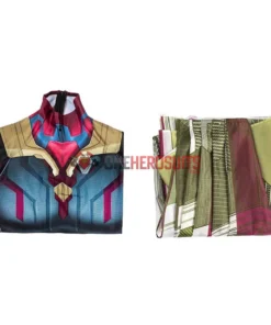 OneHeroSuits Vision Cosplay Costume The Wanda Vision Detail Printed Edition