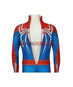OneHeroSuits Kids Spider-man PS4 Advanced Suit Spiderman Children Cosplay Jumpsuit