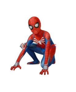 OneHeroSuits Kids Spider-man PS4 Advanced Suit Spiderman Children Cosplay Jumpsuit