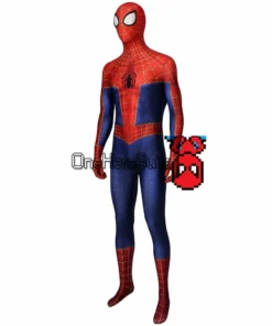 OneHeroSuits Spider-Man Into The Spider-Verse Peter Parker Cosplay Costume 3D Printed Zentai
