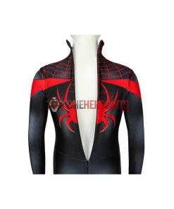 OneHeroSuits Kids Spider-man Miles Morales PS5 Cosplay Suit Children Halloween Cosplay Jumpsuit