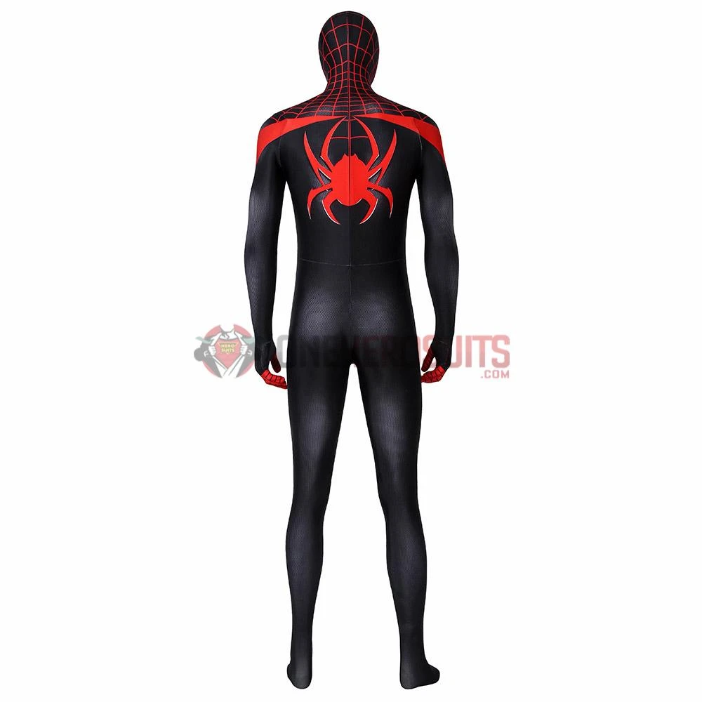 OneHeroSuits Ultimate Spider-Man Cosplay Costumes Miles Morales Cosplay Suit Zentai/Jumpsuit 5 OneHeroSuits Ultimate Spider-Man Cosplay Costumes Miles Morales Cosplay Suit Zentai/Jumpsuit