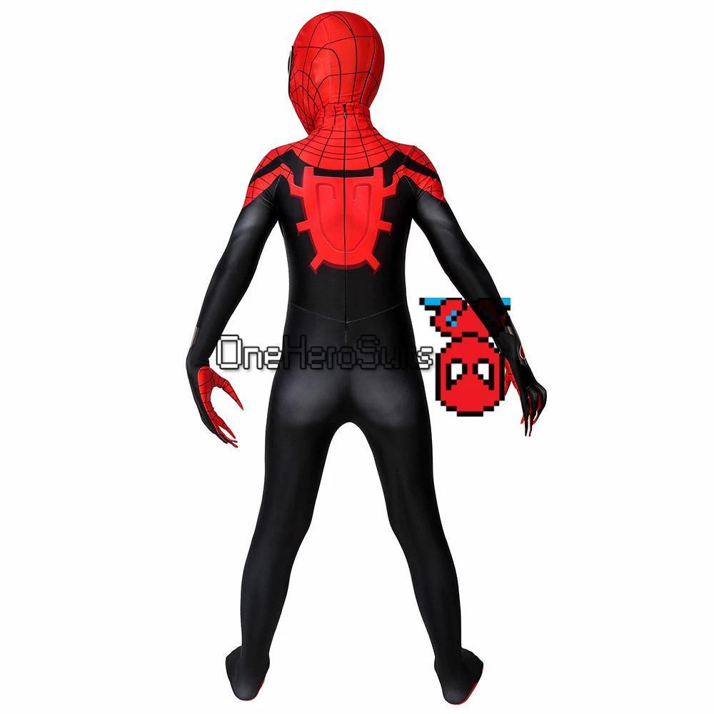 OneHeroSuits Zentai/Jumpsuit Christmas Gifts For Kids Superior Spider-man Cosplay Costume Children Spandex Costume 6 OneHeroSuits Zentai/Jumpsuit Christmas Gifts For Kids Superior Spider-man Cosplay Costume Children Spandex Costume