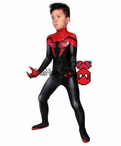 OneHeroSuits Zentai/Jumpsuit Christmas Gifts For Kids Superior Spider-man Cosplay Costume Children Spandex Costume 20 OneHeroSuits Zentai/Jumpsuit Christmas Gifts For Kids Superior Spider-man Cosplay Costume Children Spandex Costume