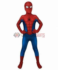 OneHeroSuits Kids Spider-man Cosplay Suit PS4 Spider-man Spandex BodySuit
