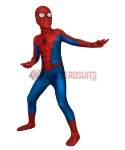 OneHeroSuits Kids Spider-man Cosplay Suit PS4 Spider-man Spandex BodySuit
