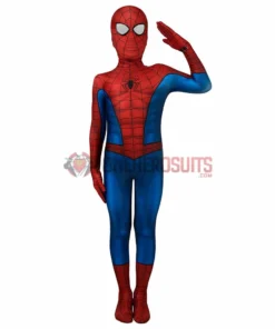 OneHeroSuits Kids Spider-man Cosplay Suit PS4 Spider-man Spandex BodySuit
