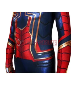 OneHeroSuits Kids Iron Spider-Man Suit Avengers SuperHero Cosplay Costumes For Children Zentai/Jumpsuit