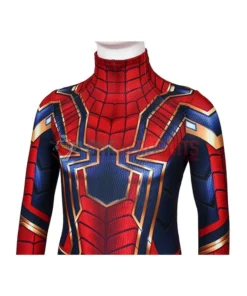 OneHeroSuits Kids Iron Spider-Man Suit Avengers SuperHero Cosplay Costumes For Children Zentai/Jumpsuit