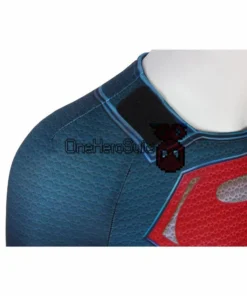 OneHeroSuits Christmas Gifts For Kids Superman Cosplay Costume Children Superman Suit With Cloak