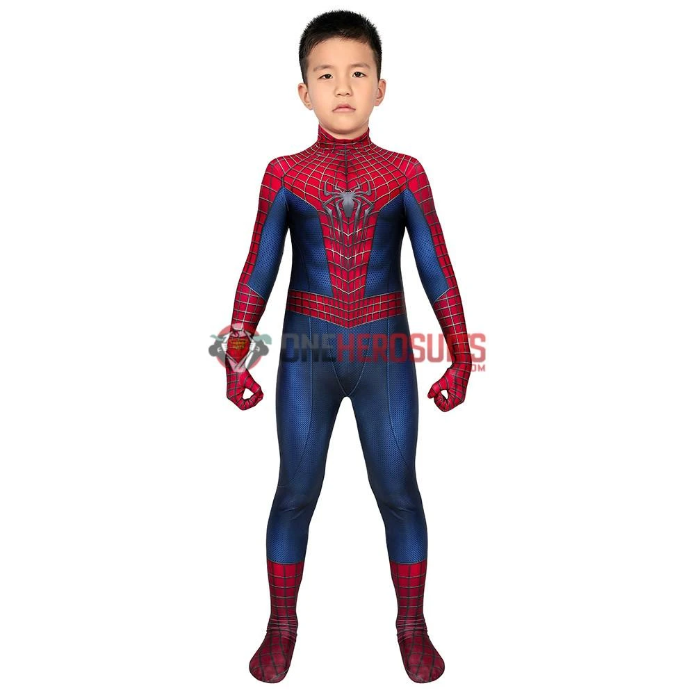 OneHeroSuits Zentai/Jumpsuit Spider-man Tobey Maguire Cosplay Suit For Kids 10 OneHeroSuits Zentai/Jumpsuit Spider-man Tobey Maguire Cosplay Suit For Kids