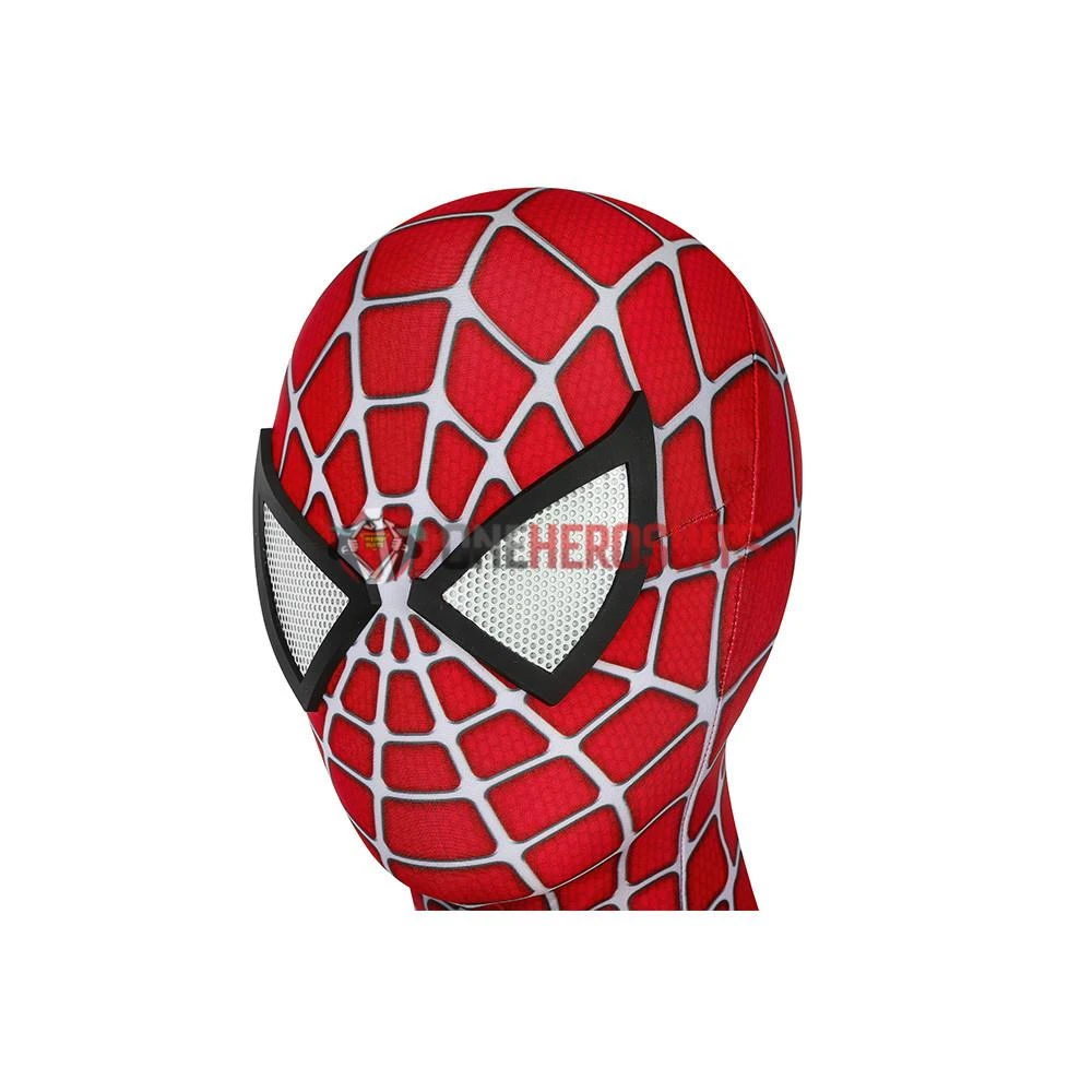 OneHeroSuits Kids Spider-man Cosplay Suit Classic Tobey Maguire Printed Edition Zentai/Jumpsuit 13 OneHeroSuits Kids Spider-man Cosplay Suit Classic Tobey Maguire Printed Edition Zentai/Jumpsuit