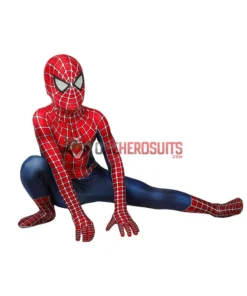 OneHeroSuits Kids Spider-man Cosplay Suit Classic Tobey Maguire Printed Edition Zentai/Jumpsuit 21 OneHeroSuits Kids Spider-man Cosplay Suit Classic Tobey Maguire Printed Edition Zentai/Jumpsuit