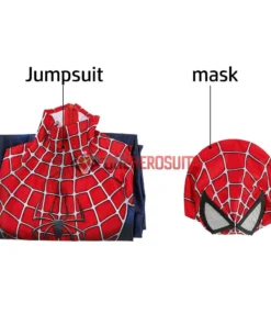 OneHeroSuits Kids Spider-man Cosplay Suit Classic Tobey Maguire Printed Edition Zentai/Jumpsuit 25 OneHeroSuits Kids Spider-man Cosplay Suit Classic Tobey Maguire Printed Edition Zentai/Jumpsuit