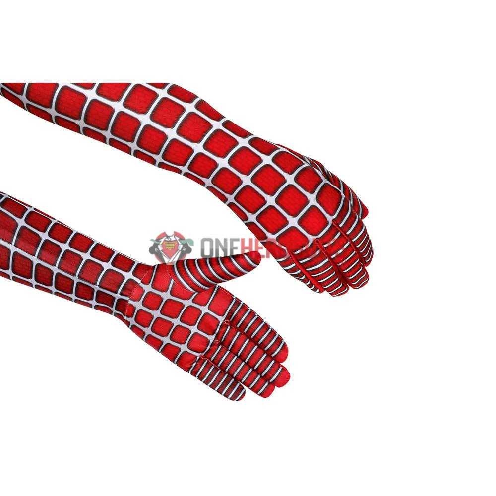 OneHeroSuits Kids Spider-man Cosplay Suit Classic Tobey Maguire Printed Edition Zentai/Jumpsuit 11 OneHeroSuits Kids Spider-man Cosplay Suit Classic Tobey Maguire Printed Edition Zentai/Jumpsuit