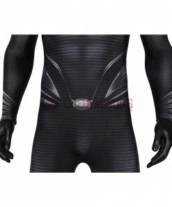 OneHeroSuits SuperMan Clark Kent Black Cosplay Costumes Justice League Cosplay Suit